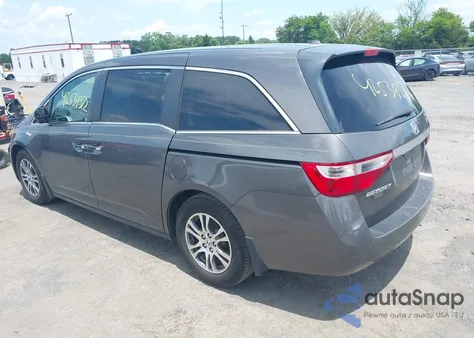 2013 Honda Odyssey Ex-L from USA, damaged, VIN 5FNRL5H68DB072933